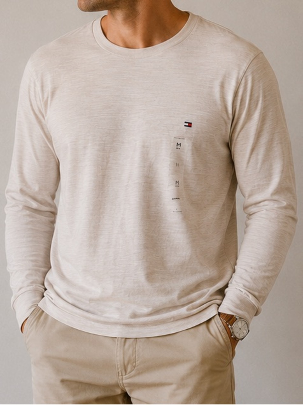 Tommy Hilfiger Long Sleeve Crewneck Tee